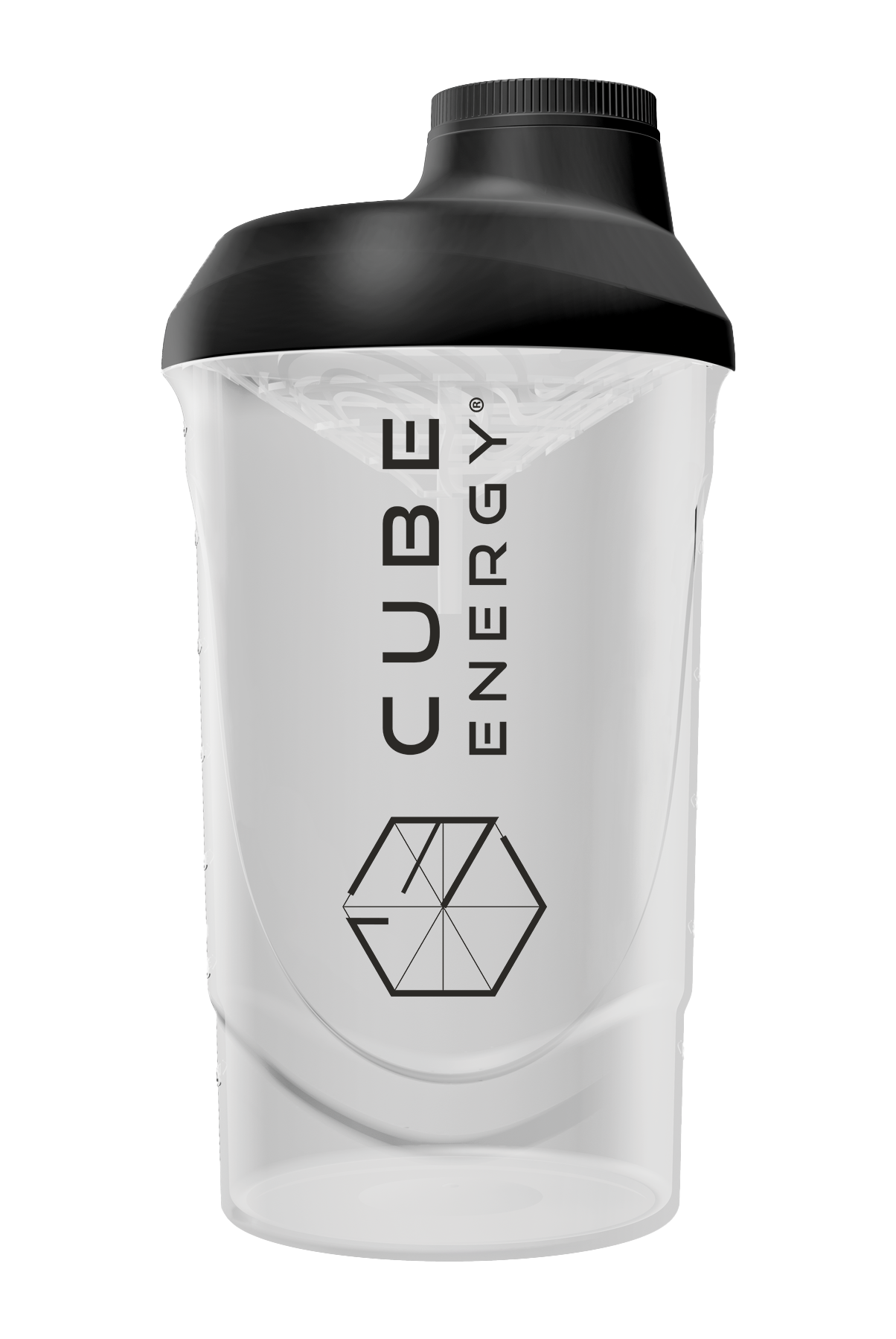 Cube Energy Shaker, 600ml Fassungsvermögen, Front Ansicht